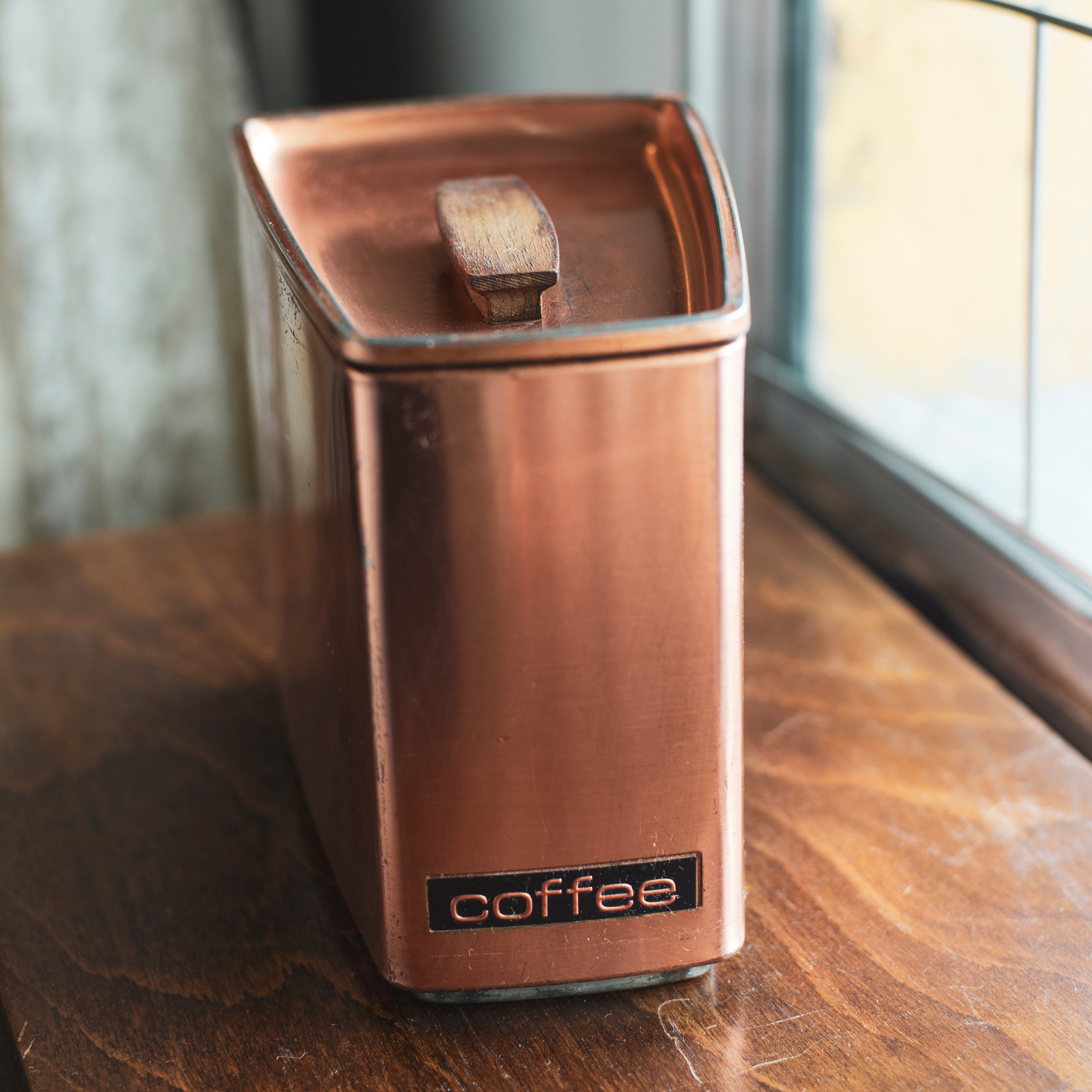 その他 VINTAGE Blecher Copper l State Vintage 1950's/1960's Copper Kitchen Canisters | The Nest