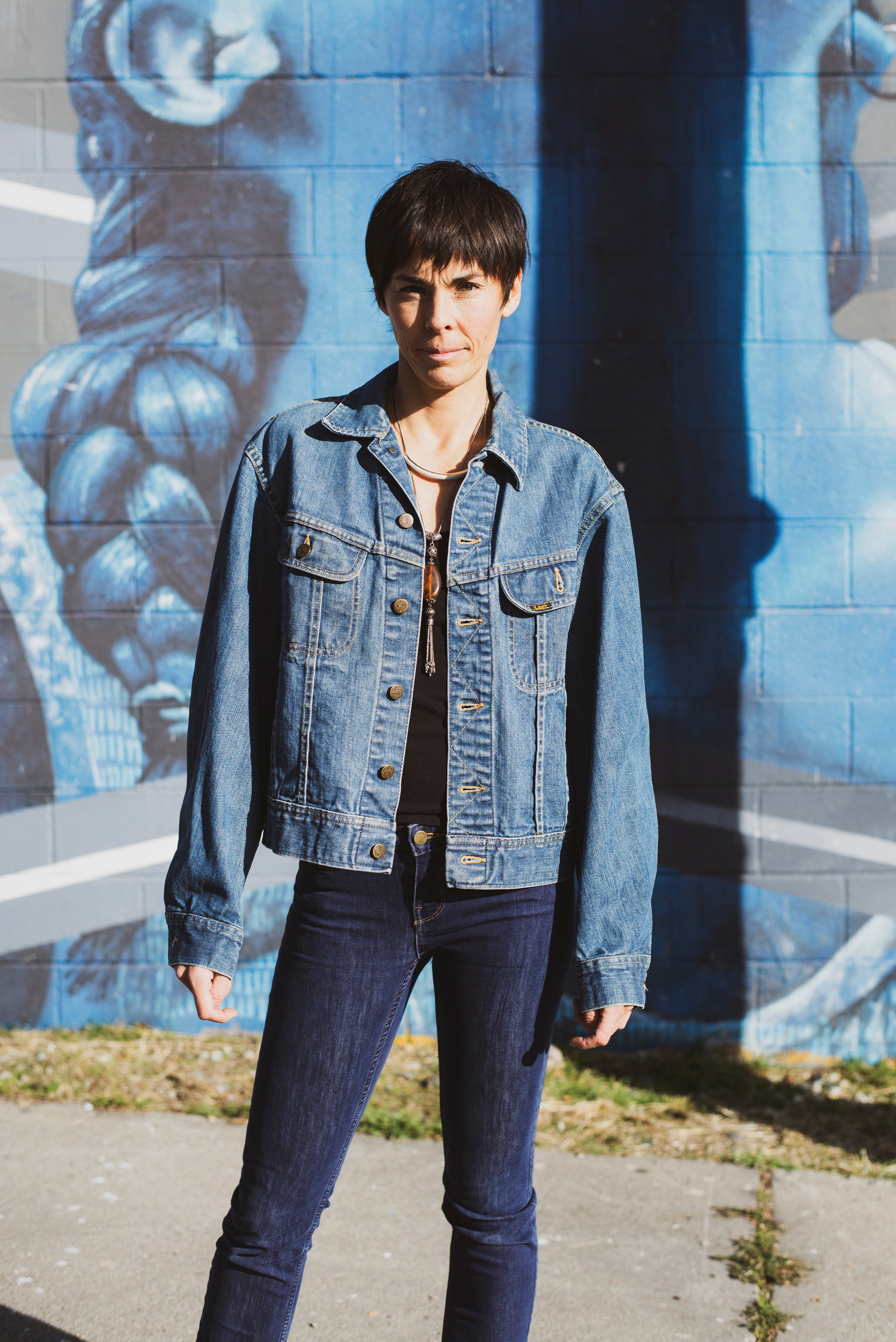 Vintage lee denim on sale