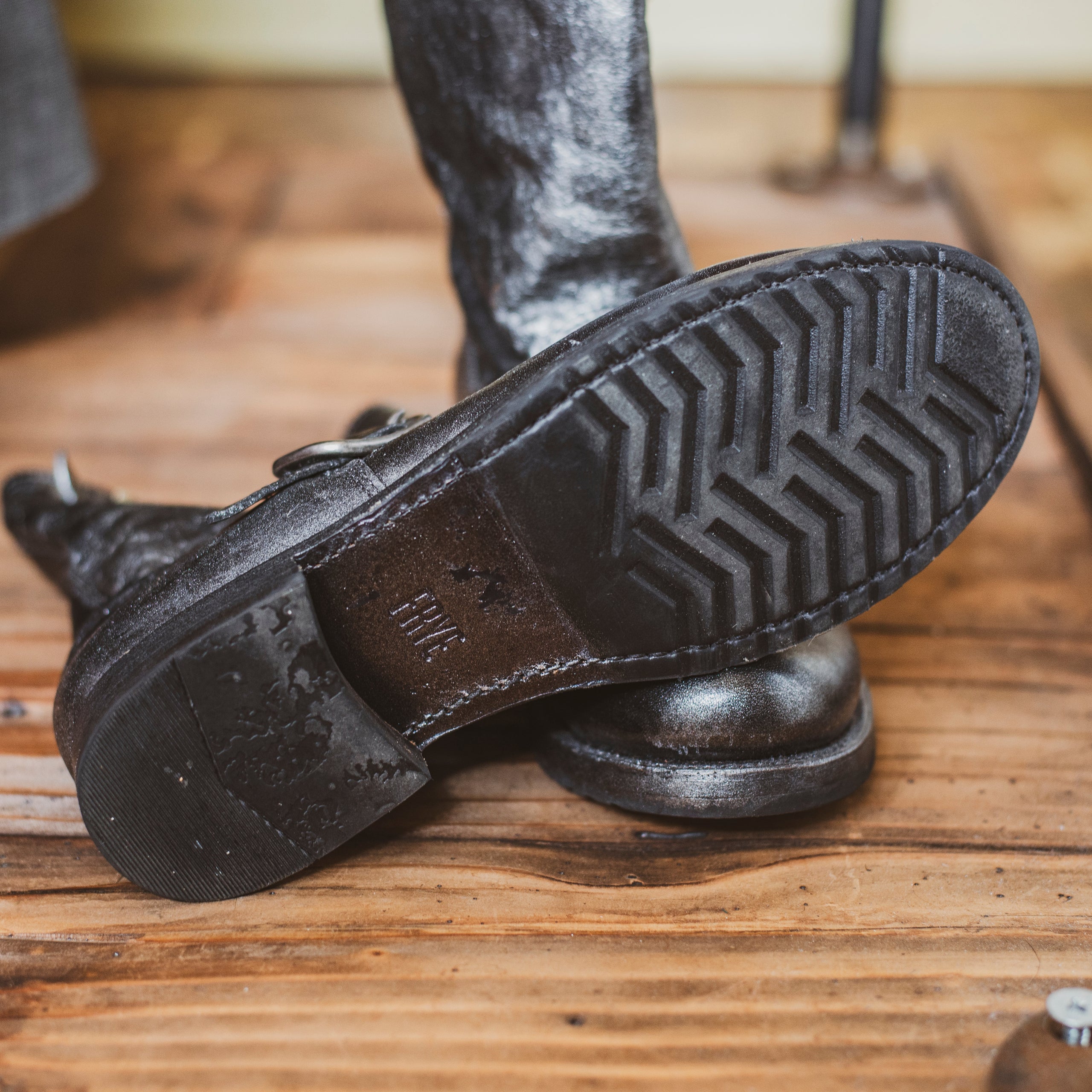Frye silver boots deals