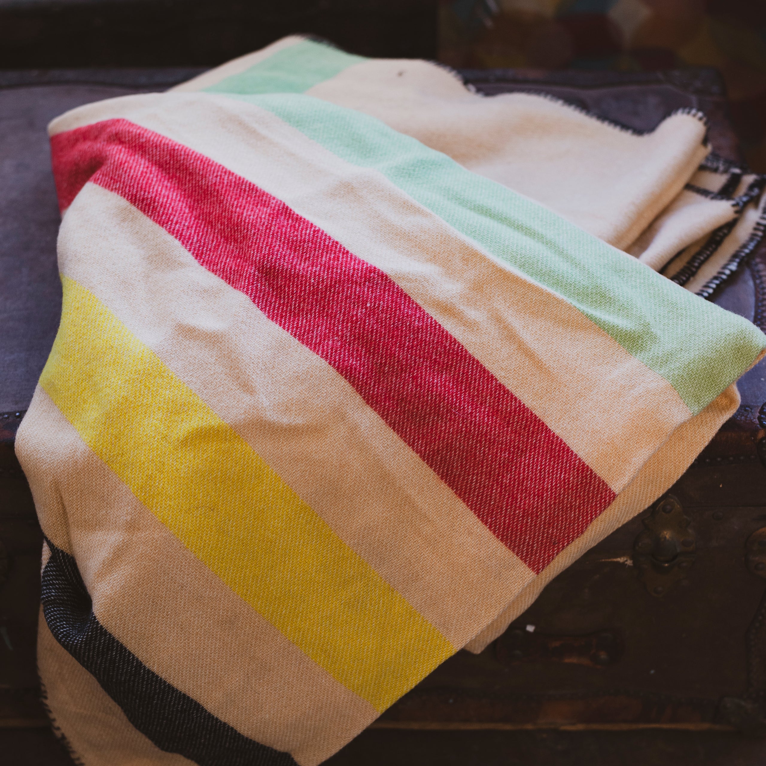 Mariposa wool blanket best sale