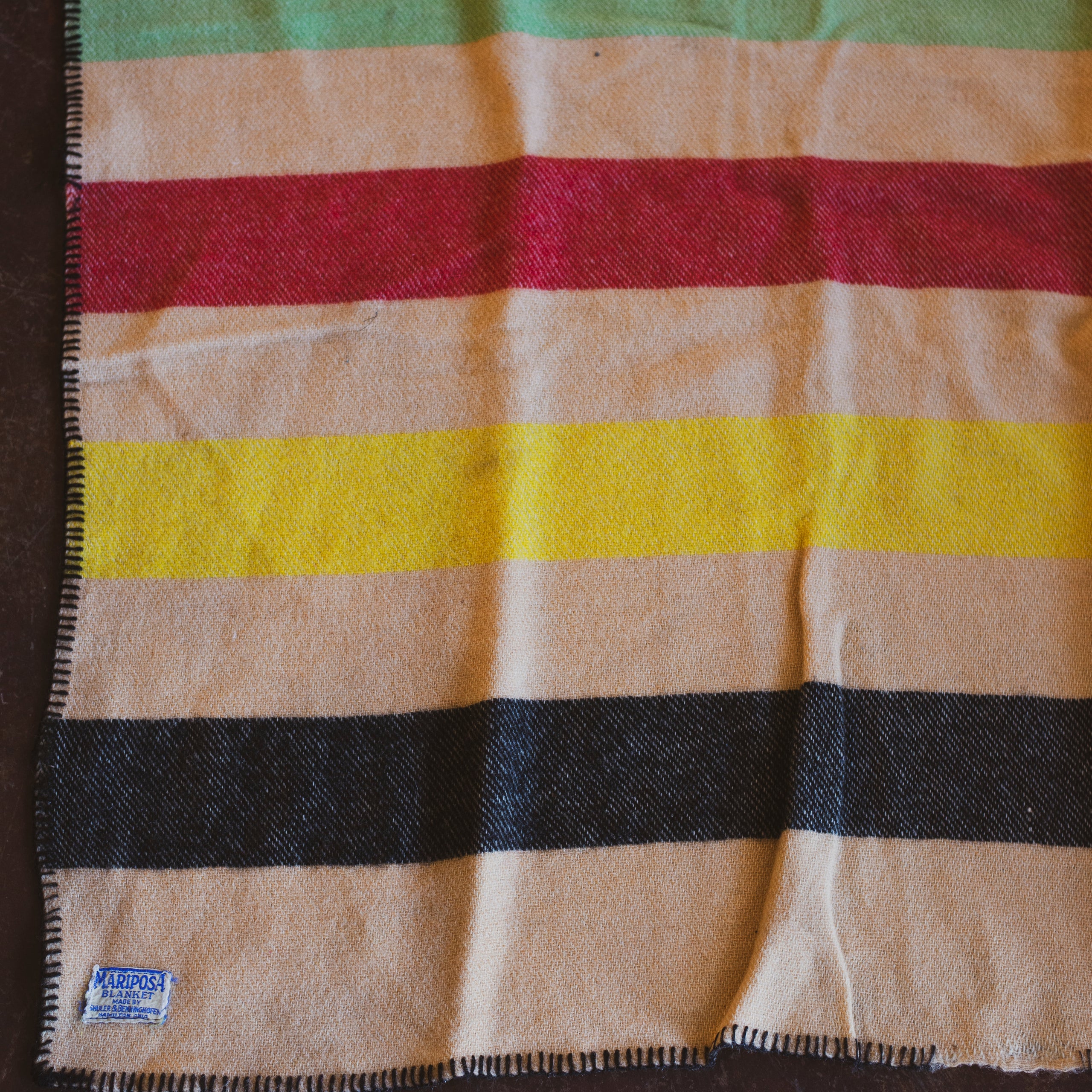Mariposa wool blanket best sale